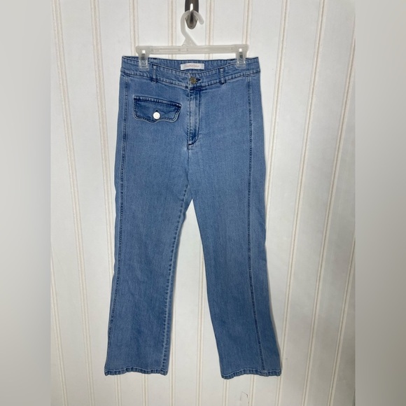 See By Chloe High-Waisted Wide Leg Jeans - Picture 3 of 13